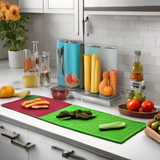 Afbeelding van Duurzaam leven met herbruikbare siliconen koelkastmatjes