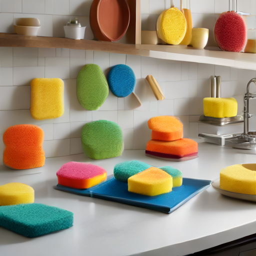 Afbeelding van Multifunctionele afwassponsjes: kosten en voordelen