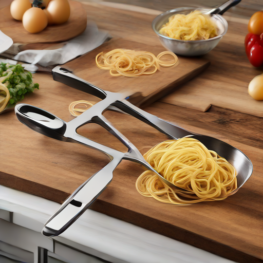 Afbeelding van Herbruikbare Spaghettitang: De Must-Have voor Pastaliefhebbers