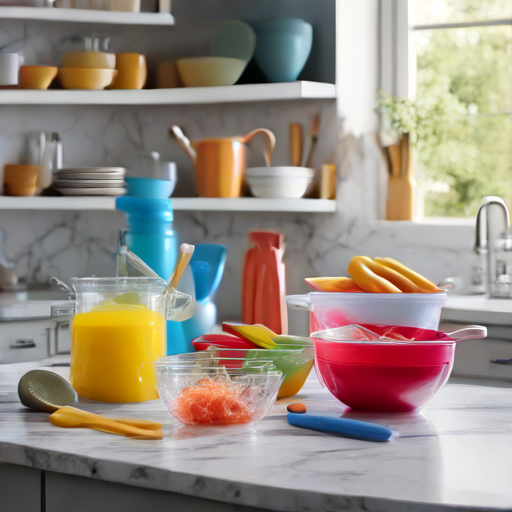 Afbeelding van Voordelen van Plastic Keukenaccessoires in de Keuken