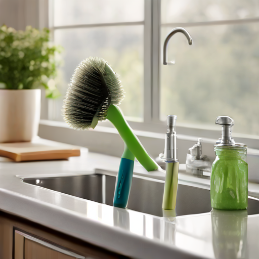 Afbeelding van Plastic afwasborstels voor een schonere planeet