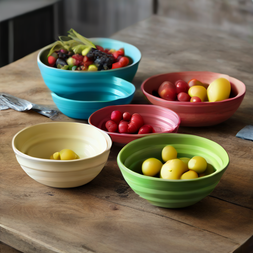 Afbeelding van Herbruikbare opvouwbare schalen: Gemiddelde prijs & tips