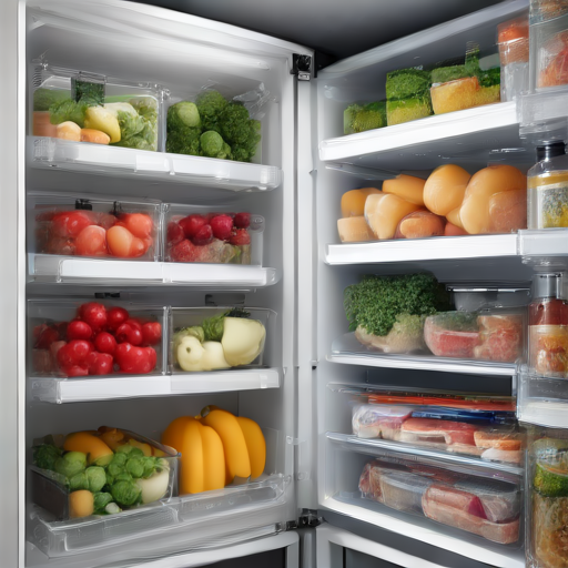 Afbeelding van Efficiënt stapelen van herbruikbare bakschalen in de koelkast