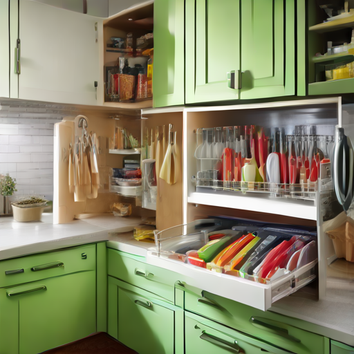 Afbeelding van Organiseer je plastic bestekhouders in de keuken