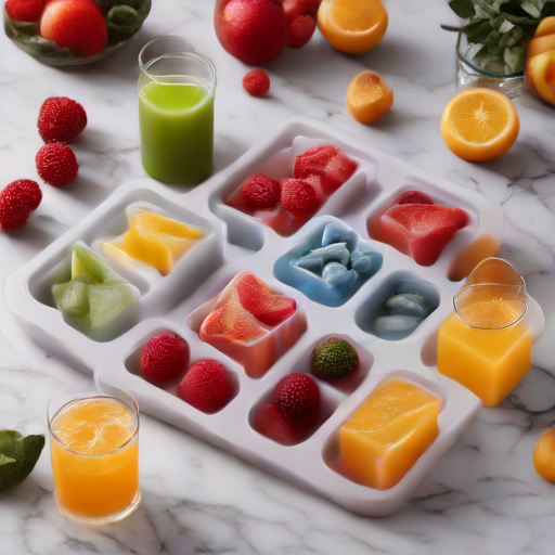 Afbeelding van Combineren van siliconen ijsvormpjes met andere vormen