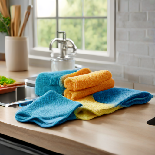 Afbeelding van Schoonmaken van siliconen vaatdoekjes: tips en trucs