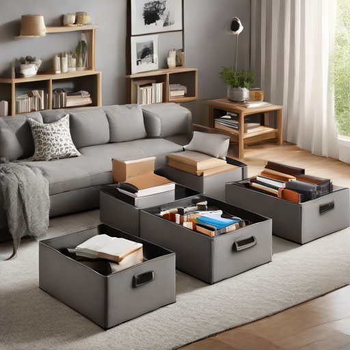 Afbeelding van Praktische opvouwbare opbergdozen voor elke ruimte