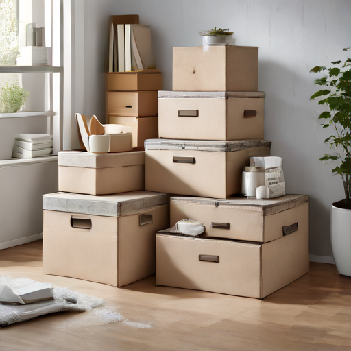 Afbeelding van Opvouwbare opbergdozen: hoeveel heb je nodig voor je verhuizing?