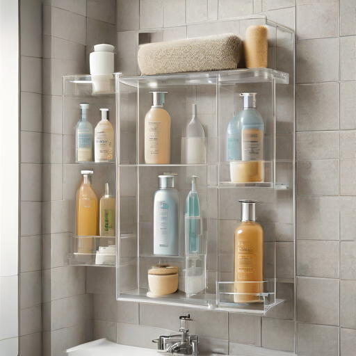 Afbeelding van Douche Organizers: Optimaliseer je Badkamer Ruimte