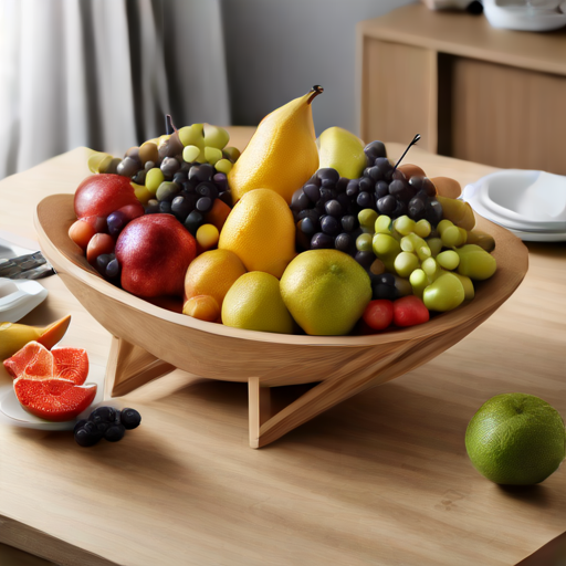 Afbeelding van Opvouwbare fruitschalen: optimaal gebruik en voordelen