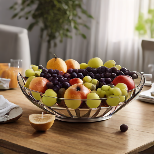 Afbeelding van Opvouwbare fruitschalen voor prachtige fruitpresentaties