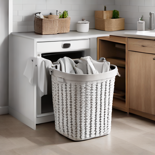 Afbeelding van Voordelen van opvouwbare wasmandjes voor elke ruimte