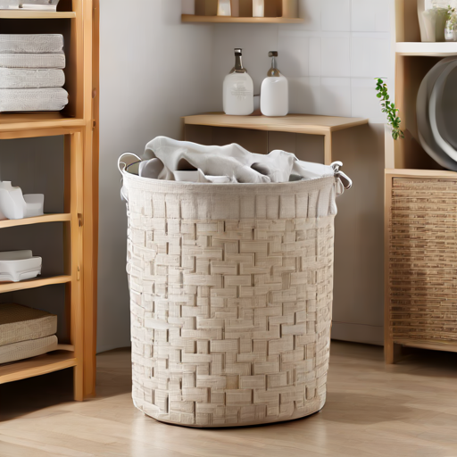 Afbeelding van Geschikte materialen voor opvouwbare wasmandjes