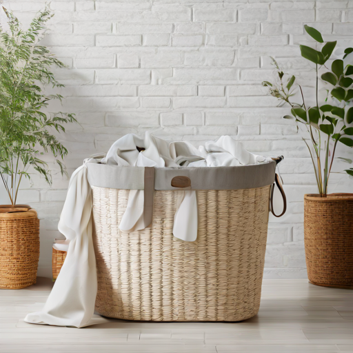 Afbeelding van Opvouwbare wasmandjes: Perfect voor op reis