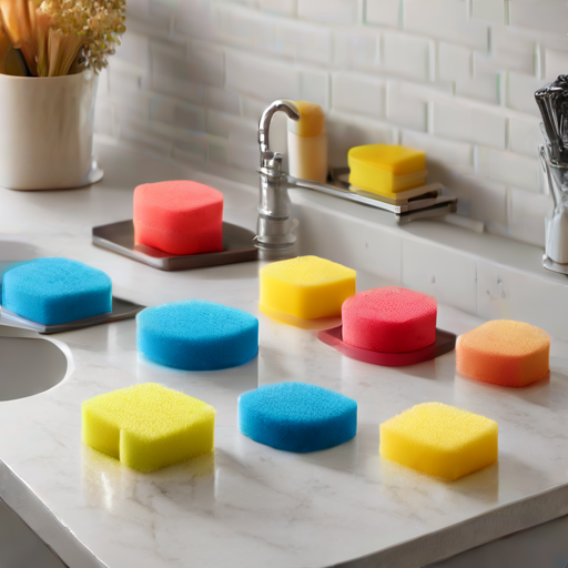 Afbeelding van De beste siliconen sponzen voor het schoonmaken van pannen