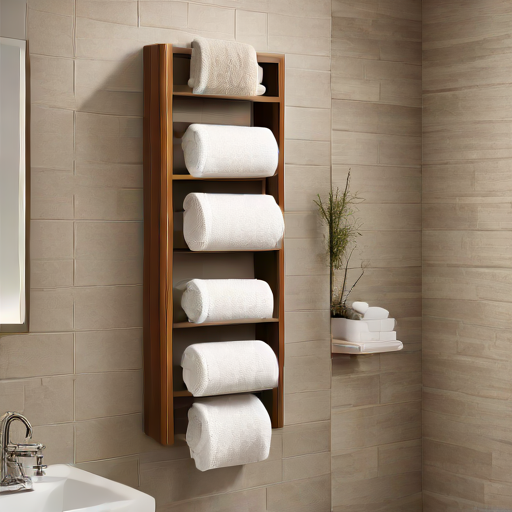 Afbeelding van Handdoekorganizers: De Slimme Oplossing voor Badkamers