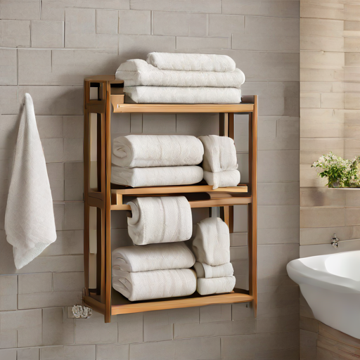 Afbeelding van Handdoekorganizers: De oplossing voor een georganiseerde badkamer