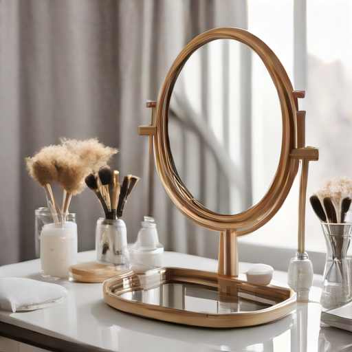 Afbeelding van Mini make-upspiegels: veilig voor dagelijks gebruik?