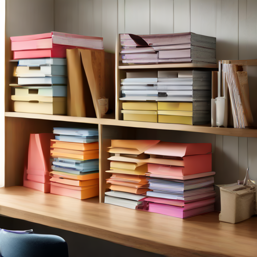 Afbeelding van Ontdek de verschillende soorten papieropslagmappen