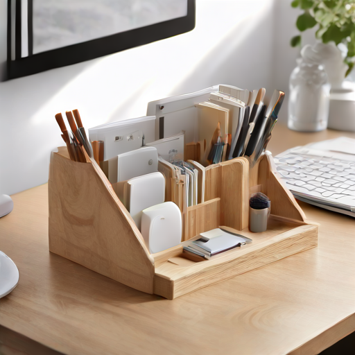 Afbeelding van Zelf opvouwbare bureau-organizers maken: een gids