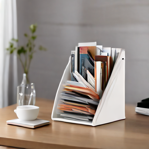 Afbeelding van Slimme manieren om opvouwbare tijdschriftenhouders te gebruiken