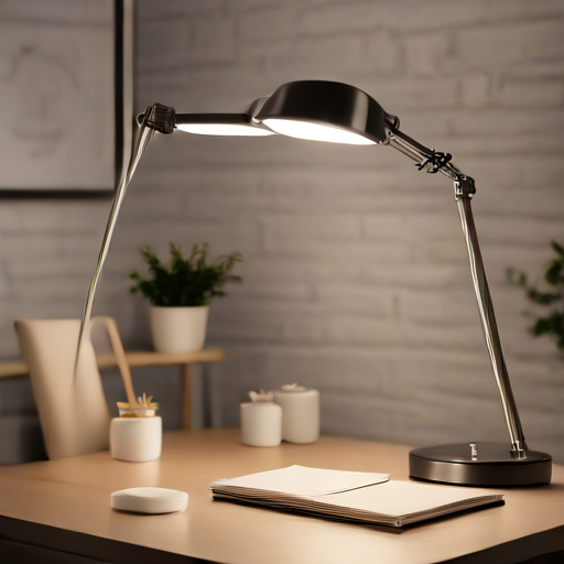 Afbeelding van Efficiënt gebruik van mini bureaulampen voor werkplekken