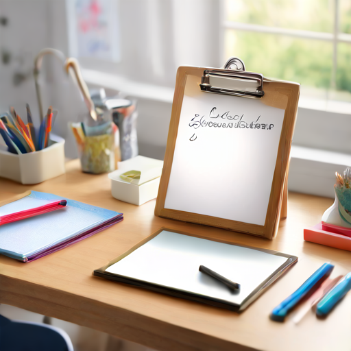 Afbeelding van Multifunctionele klemborden voor school: tips en advies