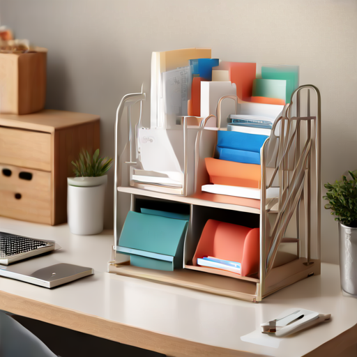 Afbeelding van Optimaliseer je werkplek met papierorganizerrekken