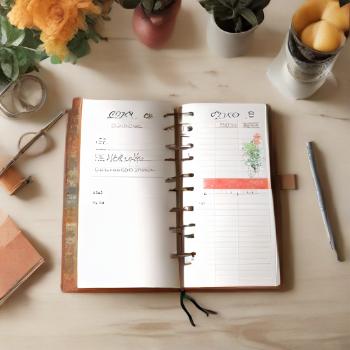 Afbeelding van Maak je eigen opvouwbare planners van papier thuis