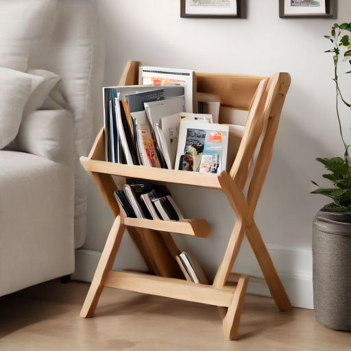 Afbeelding van Maak je eigen opvouwbare tijdschriftenrekken eenvoudig