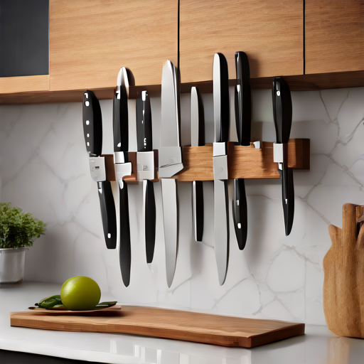 Afbeelding van Maak je eigen magnetische messenhouder: Doe-het-zelf gids