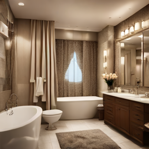 Afbeelding van Optimaliseer je badkamer met waterdichte douchegordijnen