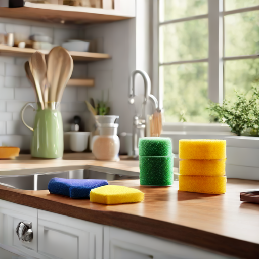 Afbeelding van Herbruikbare keukensponsjes maken: stap-voor-stap gids