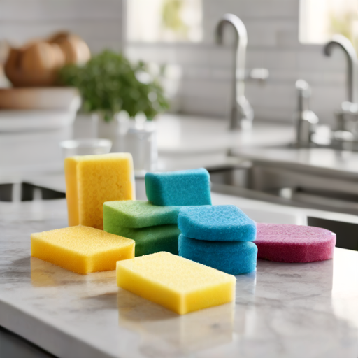 Afbeelding van Herbruikbare keukensponsjes: duurzaam en praktisch gebruik