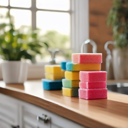 Afbeelding van Herbruikbare keukensponsjes: De beste keuze maken