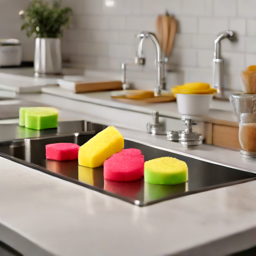 Afbeelding van Optimaliseer het gebruik van herbruikbare keukensponsjes
