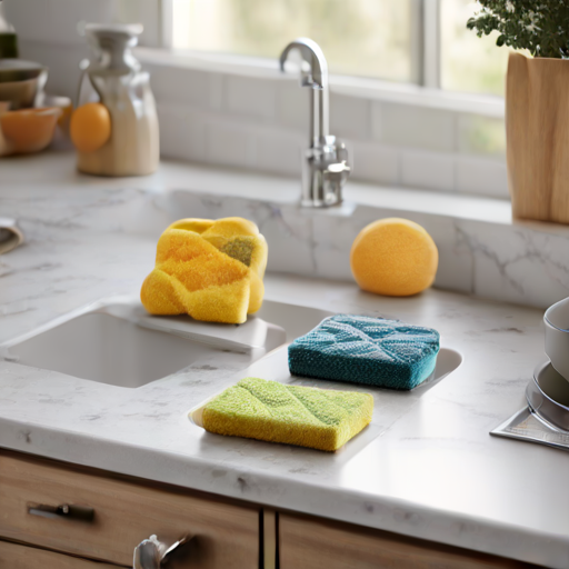 Afbeelding van Herbruikbare Keukensponsjes Thuis Maken: Een Gids