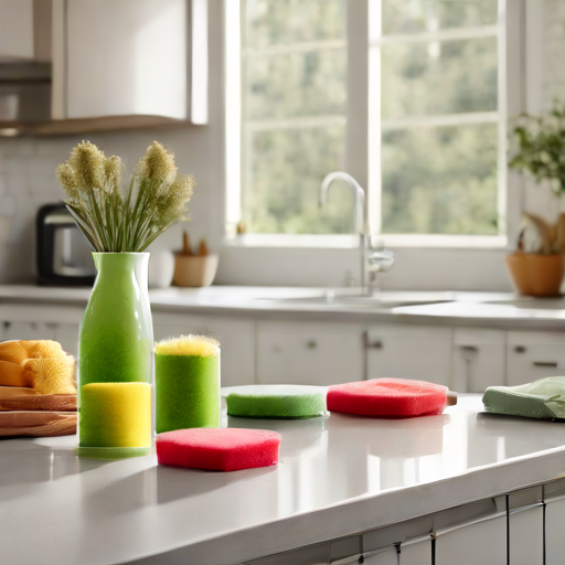 Afbeelding van Herbruikbare keukensponsjes voor vet: de beste keuzes