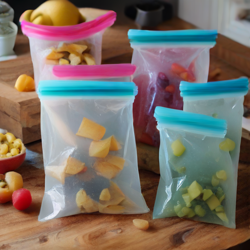 Afbeelding van Herbruikbare siliconen boterhamzakjes: Keukenmust-have