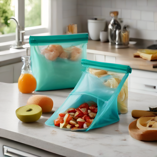 Afbeelding van Herbruikbare siliconen boterhamzakjes: Waar kopen?