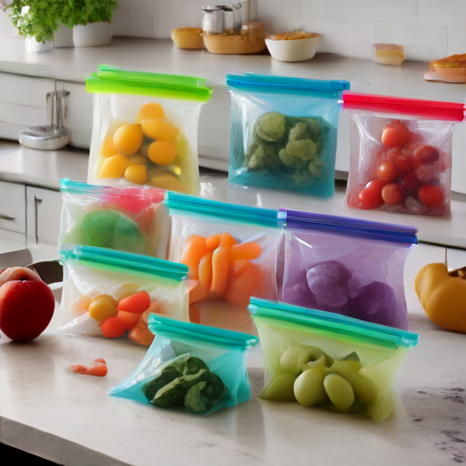 Afbeelding van Herbruikbare siliconen boterhamzakjes online kopen