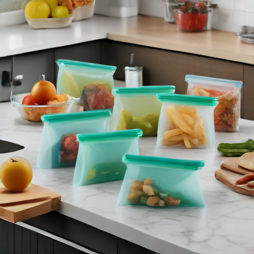 Afbeelding van De Beste Herbruikbare Siliconen Boterhamzakjes Geselecteerd