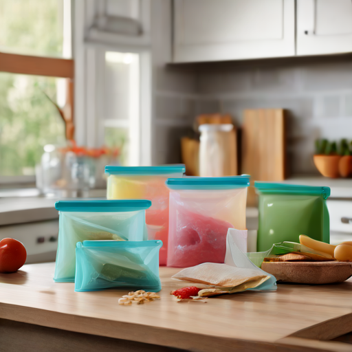 Afbeelding van Beste herbruikbare siliconen boterhamzakjes voor kinderen