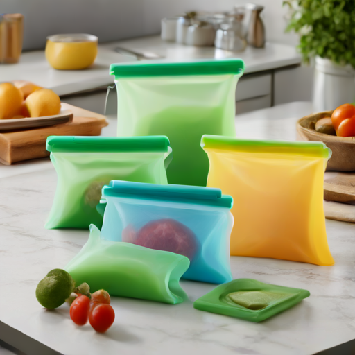 Afbeelding van Goedkoopste herbruikbare siliconen boterhamzakjes kopen