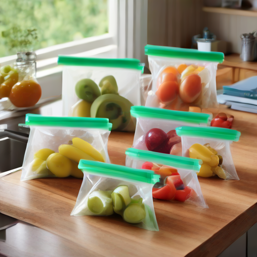 Afbeelding van Hoeveel herbruikbare siliconen boterhamzakjes heb ik nodig?