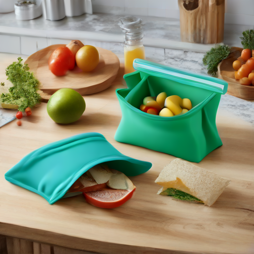 Afbeelding van Herbruikbare siliconen boterhamzakjes decoreren doe je zo!