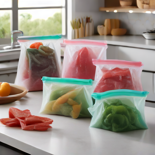 Afbeelding van Wanneer siliconen opbergtassen gebruiken voor voedselopslag