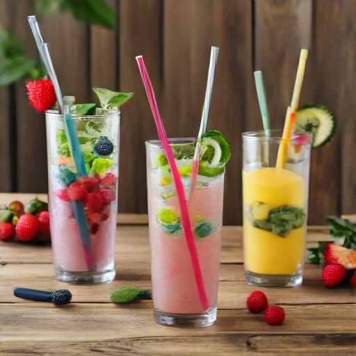 Afbeelding van Herbruikbare Rietjes voor de Perfecte Smoothie