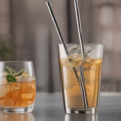 Afbeelding van Herbruikbare rietjes in restaurants: Duurzaam en praktisch