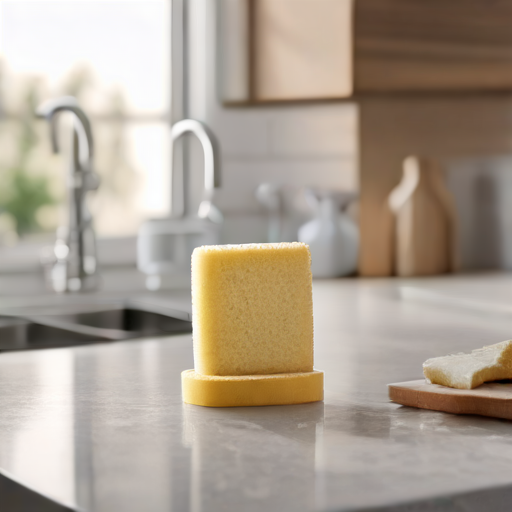 Afbeelding van Ontdek de voordelen van keukenspons met handgreep